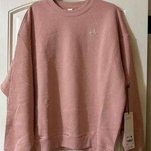 ALO Accolade sweatshirt vintage pink